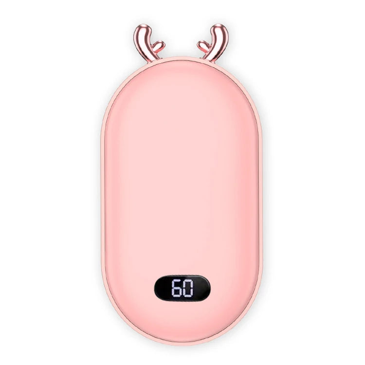 Electric USB Rechargeable Handwarmer 10000Mah Pocket Reusable Winter Mini Hand Warmer Power Bank